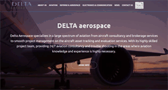 Desktop Screenshot of delta-aerospace.com